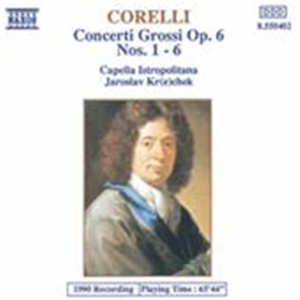 Corelli Arcangelo - Concerti Grossi Op.6 1-6 i gruppen Externt_Lager / Naxoslager hos Bengans Skivbutik AB (637978)