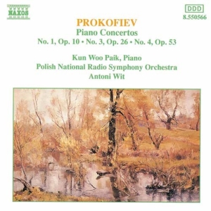 Prokofiev Sergey - Piano Concertos 1, 3 & 4 i gruppen Externt_Lager / Naxoslager hos Bengans Skivbutik AB (637979)