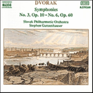 Dvorak Antonin - Symphonies 3 & 6 i gruppen Externt_Lager / Naxoslager hos Bengans Skivbutik AB (638043)