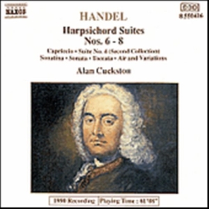 Handel George Frideric - Harpsichord Suites 6-8 i gruppen Externt_Lager / Naxoslager hos Bengans Skivbutik AB (638093)