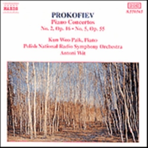 Prokofiev Sergey - Piano Concertos 2 & 5 i gruppen Externt_Lager / Naxoslager hos Bengans Skivbutik AB (638094)