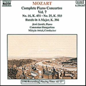Mozart Wolfgang Amadeus - Complete Piano Concertos Vol 7 i gruppen Externt_Lager / Naxoslager hos Bengans Skivbutik AB (638110)