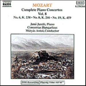 Mozart Wolfgang Amadeus - Complete Piano Concertos Vol 8 i gruppen Externt_Lager / Naxoslager hos Bengans Skivbutik AB (638111)