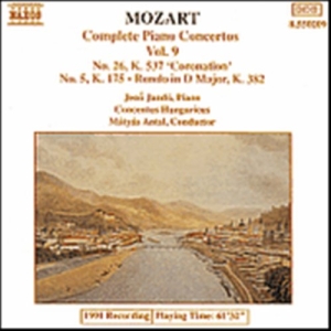 Mozart Wolfgang Amadeus - Complete Piano Concertos Vol 9 i gruppen Externt_Lager / Naxoslager hos Bengans Skivbutik AB (638112)