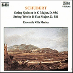 Schubert Franz - String Quintet i gruppen Externt_Lager / Naxoslager hos Bengans Skivbutik AB (638118)