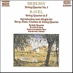 Debussy Claude - String Quartets i gruppen Externt_Lager / Naxoslager hos Bengans Skivbutik AB (638142)