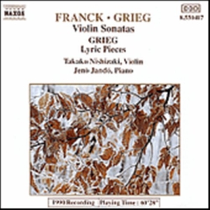 Franck/Grieg - Violin Sonatas i gruppen Externt_Lager / Naxoslager hos Bengans Skivbutik AB (638222)
