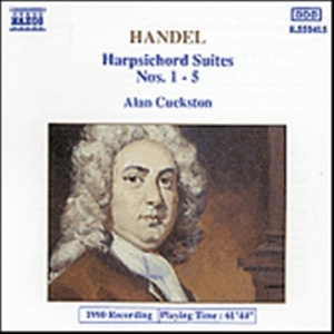 Handel George Frideric - Harpsichord Suites 1-5 i gruppen Externt_Lager / Naxoslager hos Bengans Skivbutik AB (638225)