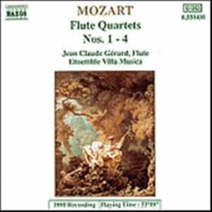 Mozart Wolfgang Amadeus - Flute Quartets 1-4 i gruppen Externt_Lager / Naxoslager hos Bengans Skivbutik AB (638227)