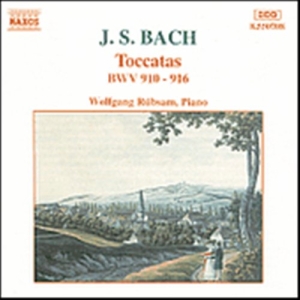 Bach Johann Sebastian - Toccatas Bwv 910-& 916 i gruppen Externt_Lager / Naxoslager hos Bengans Skivbutik AB (639109)