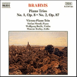 Brahms Johannes - Piano Trios Nos 1 & 2 i gruppen Externt_Lager / Naxoslager hos Bengans Skivbutik AB (639114)