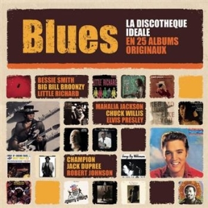Blandade Artister - Blues - La Discothèque Idéale En 25 i gruppen CD / Pop hos Bengans Skivbutik AB (639481)