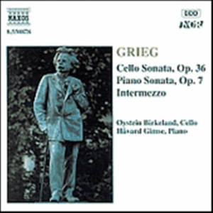 Grieg Edvard - Cello Sonatas/Piano Sonatas i gruppen Externt_Lager / Naxoslager hos Bengans Skivbutik AB (639554)