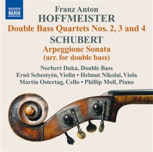 Hoffmeister / Schubert - Double Bass Quartets i gruppen Externt_Lager / Naxoslager hos Bengans Skivbutik AB (639662)