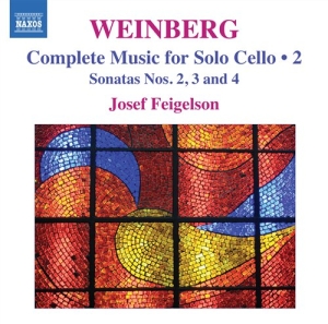 Weinberg - Works For Solo Cello Vol 2 i gruppen Externt_Lager / Naxoslager hos Bengans Skivbutik AB (639668)
