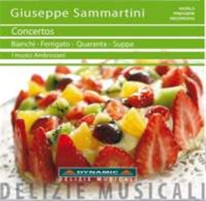 Sammartini - Concertos i gruppen Externt_Lager / Naxoslager hos Bengans Skivbutik AB (639975)
