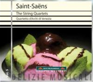 Saint-Saens - String Quartets i gruppen Externt_Lager / Naxoslager hos Bengans Skivbutik AB (639977)
