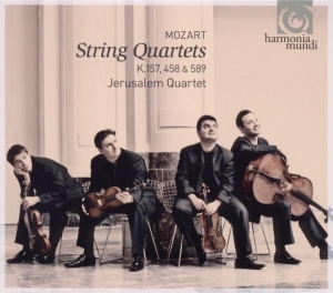 Mozart Wolfgang Amadeus - String Quartet K157,458,589 i gruppen CD / Klassiskt,Övrigt hos Bengans Skivbutik AB (640083)