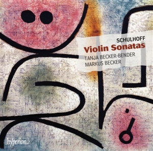 Schulhoff - Violin Sonatas i gruppen Externt_Lager / Naxoslager hos Bengans Skivbutik AB (640195)