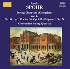 Spohr - Quartets i gruppen Externt_Lager / Naxoslager hos Bengans Skivbutik AB (640212)