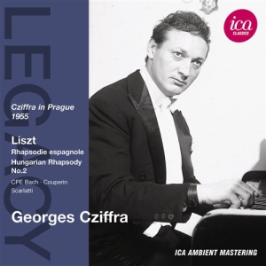 Cziffra - In Prague 1955 i gruppen CD / Klassiskt hos Bengans Skivbutik AB (641454)
