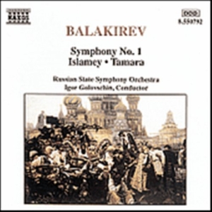 Balakirev Mily - Symphony No 1 i gruppen Externt_Lager / Naxoslager hos Bengans Skivbutik AB (641864)