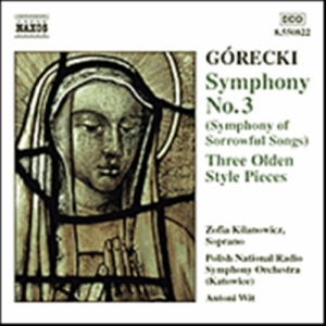 Gorecki Henryck - Symphony No 3 (Symphony Of Sorrowfu i gruppen Externt_Lager / Naxoslager hos Bengans Skivbutik AB (641866)