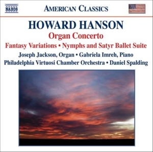 Hanson - Concerto For Organ i gruppen Externt_Lager / Naxoslager hos Bengans Skivbutik AB (642446)