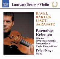 Bartok/Ravel/Liszt/Sarasate - Rhapsodies For Violin And Pian i gruppen Externt_Lager / Naxoslager hos Bengans Skivbutik AB (642452)
