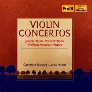 Mozart/Haydn/Haydn - Violin Concertos i gruppen Externt_Lager / Naxoslager hos Bengans Skivbutik AB (642467)
