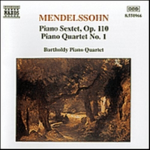 Mendelssohn Felix - Piano Sextet & Quartet i gruppen Externt_Lager / Naxoslager hos Bengans Skivbutik AB (642681)