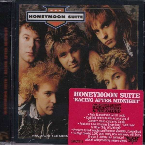 Honeymoon Suite - Racing Aftermidnight i gruppen CD / Hårdrock/ Heavy metal hos Bengans Skivbutik AB (643533)