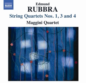 Rubbra - String Quartets Nos 1 / 3 / 4 i gruppen Externt_Lager / Naxoslager hos Bengans Skivbutik AB (643845)