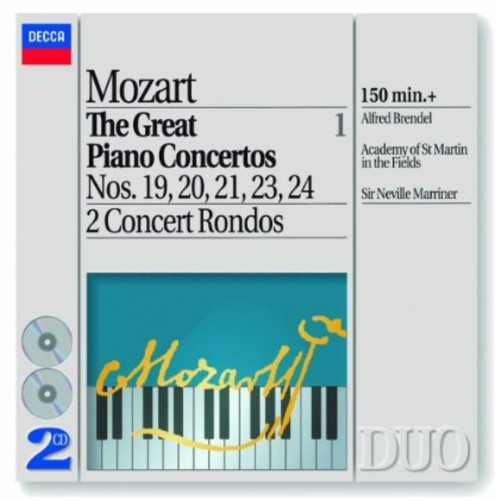 Mozart - Pianokonserter Vol 1 i gruppen CD / Klassiskt hos Bengans Skivbutik AB (644671)