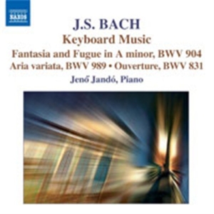 Bach: Jando - Works For Piano i gruppen Externt_Lager / Naxoslager hos Bengans Skivbutik AB (644690)