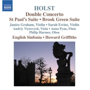 Holst: English Sinfonia - Double Violin Concerto i gruppen Externt_Lager / Naxoslager hos Bengans Skivbutik AB (644696)