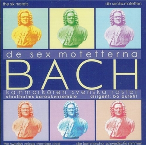 Bach Johann Sebastian - De Sex Motetterna i gruppen Externt_Lager / Naxoslager hos Bengans Skivbutik AB (645338)