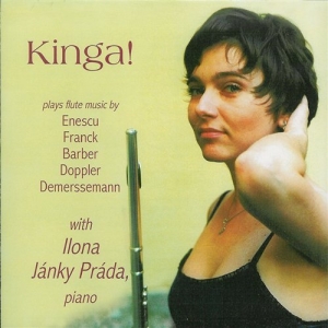 Práda Kinga - Plays Flute Music i gruppen Externt_Lager / Naxoslager hos Bengans Skivbutik AB (645348)