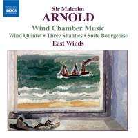 Arnold: The East Winds - Chamber Music For Winds i gruppen Externt_Lager / Naxoslager hos Bengans Skivbutik AB (646125)