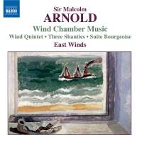 Arnold: The East Winds - Chamber Music For Winds i gruppen Externt_Lager / Naxoslager hos Bengans Skivbutik AB (646125)