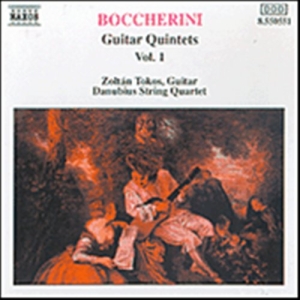 Boccherini Luigi - Guitar Quintets Vol 1 i gruppen Externt_Lager / Naxoslager hos Bengans Skivbutik AB (646143)