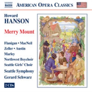 Hanson: Seattle Symphony - Merry Mount i gruppen Externt_Lager / Naxoslager hos Bengans Skivbutik AB (646196)
