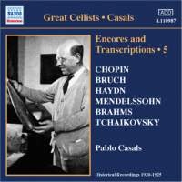 Pablo Casals - Acoustic Recordings Vol. 3 i gruppen CD / Klassiskt hos Bengans Skivbutik AB (646369)