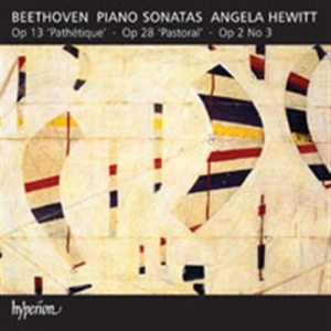Beethoven/ Hewitt Angela - Piano Sonatas - 2 (Op 13, 28 & 3) i gruppen Externt_Lager / Naxoslager hos Bengans Skivbutik AB (646373)
