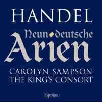 Handel: Sampson/ King´S Consort - Nine German Arias i gruppen Externt_Lager / Naxoslager hos Bengans Skivbutik AB (646383)