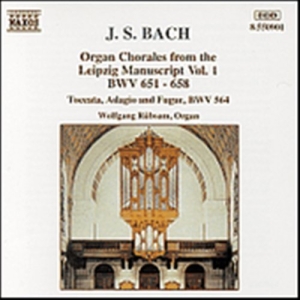 Bach Johann Sebastian - Organ Chorales Vol 1 i gruppen Externt_Lager / Naxoslager hos Bengans Skivbutik AB (646525)