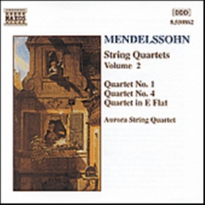 Mendelssohn Felix - String Quartets Vol 2 i gruppen Externt_Lager / Naxoslager hos Bengans Skivbutik AB (647811)