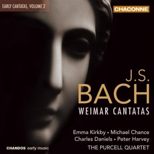 Bach: Kirkby - Weimar Cantatas i gruppen Externt_Lager / Naxoslager hos Bengans Skivbutik AB (647862)
