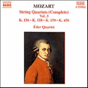 Mozart Wolfgang Amadeus - String Quartets Vol 3 i gruppen Externt_Lager / Naxoslager hos Bengans Skivbutik AB (647968)