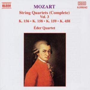 Mozart Wolfgang Amadeus - String Quartets Vol 3 i gruppen Externt_Lager / Naxoslager hos Bengans Skivbutik AB (647968)